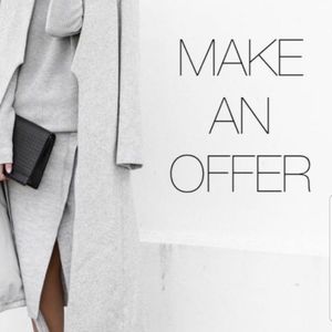 Like the item? Make an offer!!